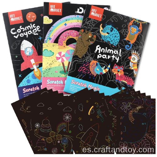 Scratch Magic Cosmic para niños